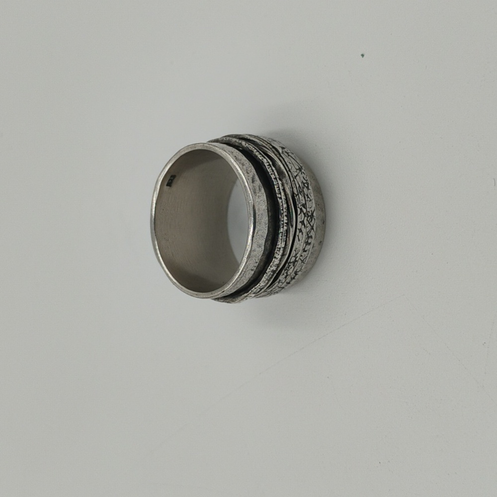 Sterling Silver Spinner Band